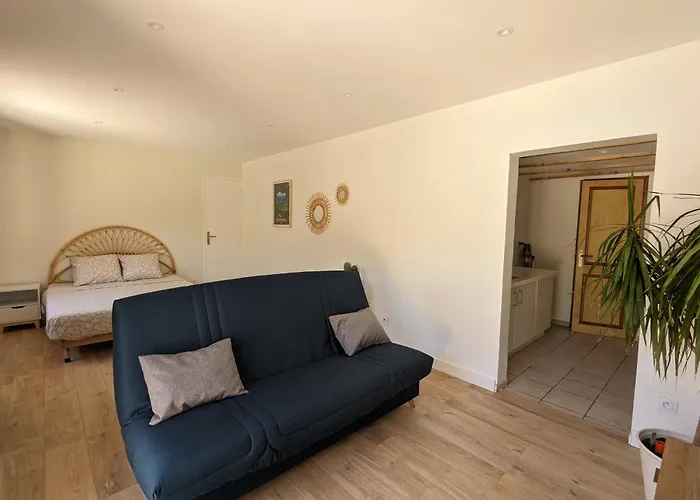 펜션 Bas-de-villa Cosy A 200m De La De Fabregas - Terrasse Privative