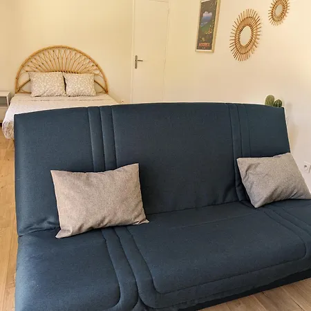 Bas-de-villa Cosy A 200m De La De Fabregas - Terrasse Privative 別荘 ラ・セーヌ・シュル・メール